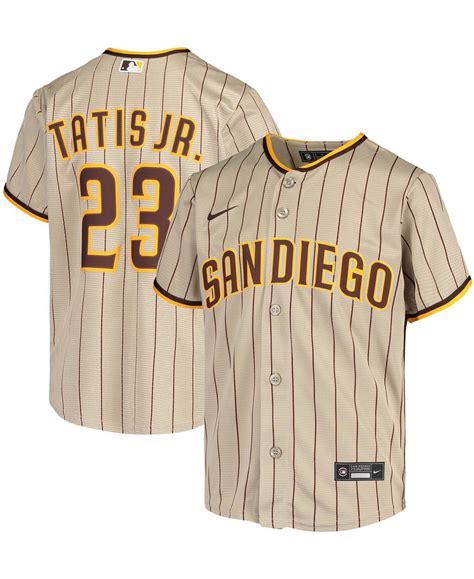 san diego padres nike official replica home jersey - youth|san diego padres toys.